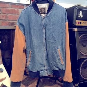 Vintage 90’s Men’s Denim Bomber Jacket